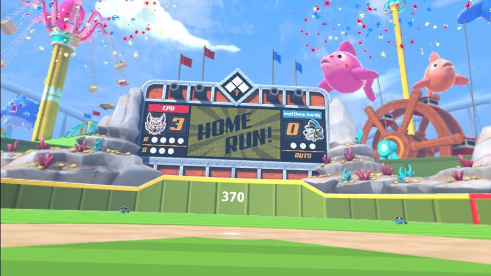 sports scramble baseball homerun