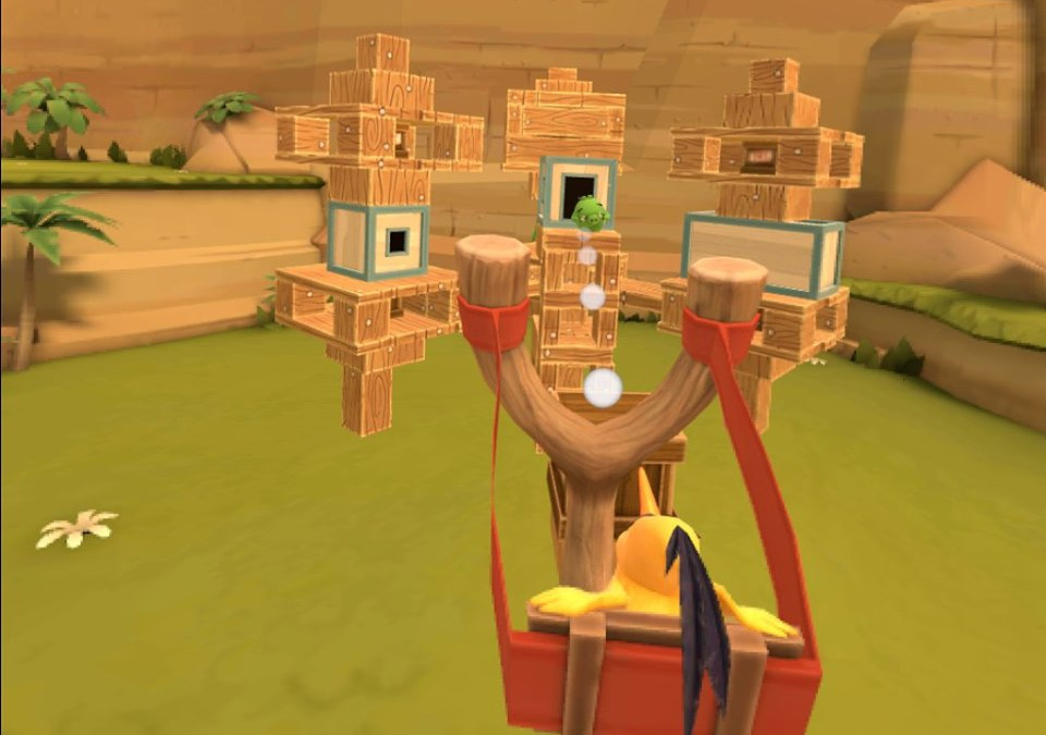 Angry Birds Isle of Pigs VR Oculus Quest