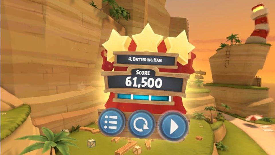 Angry Birds Isle of Pigs VR Oculus Quest