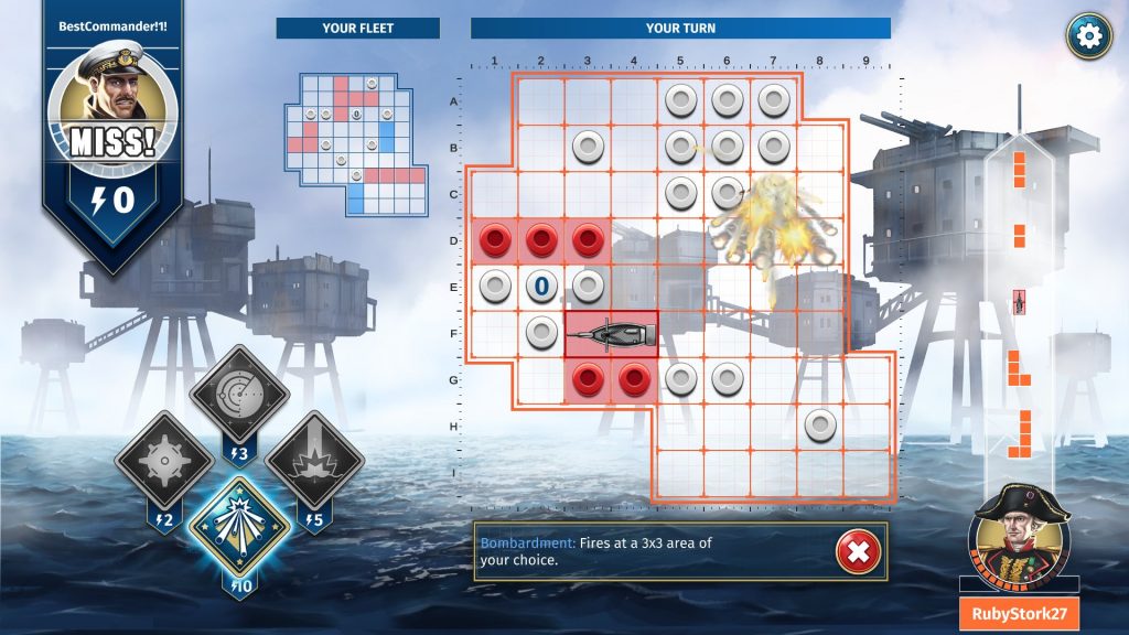 Battleship Commanders Nintendo Switch