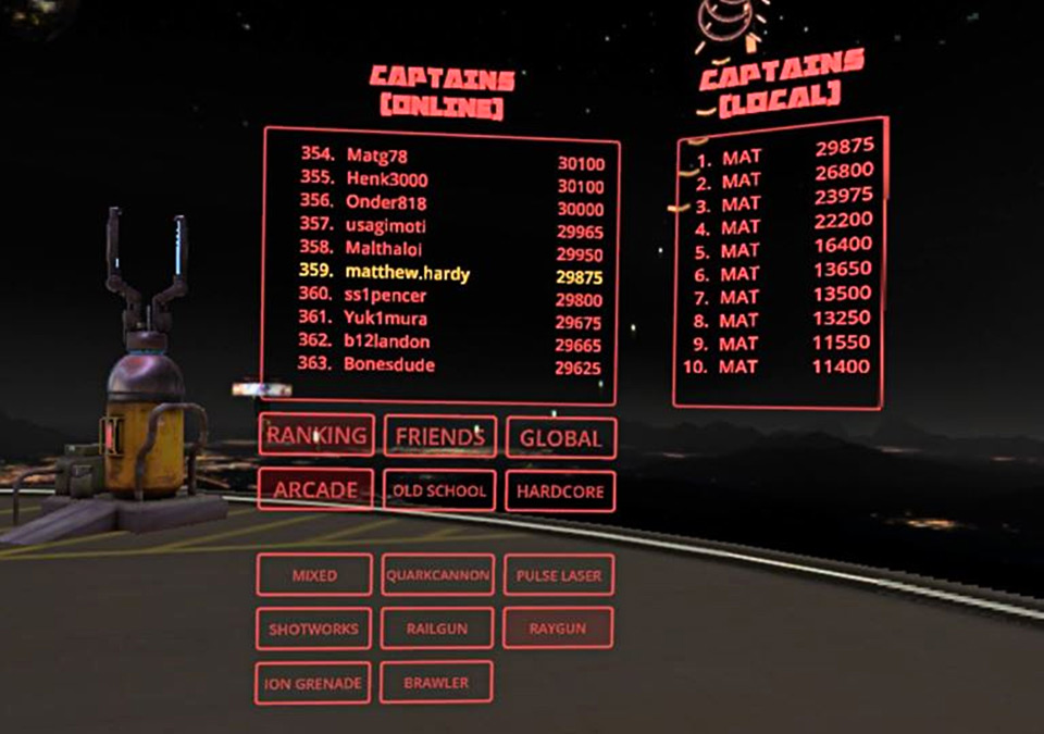 space pirate trainer leaderboard